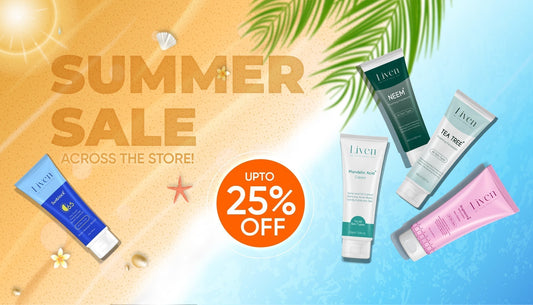 Liven Skincare's Summer Sale: 25% Off on All Best Skin Care Products - Liven Skincare