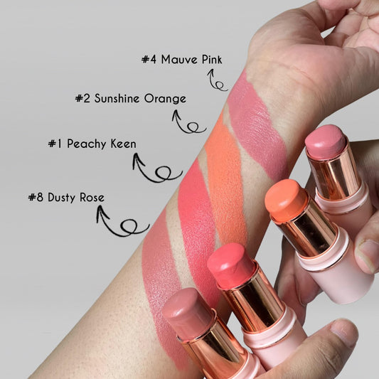 Liven Cream Blush Stick - #1 Peachy Keen