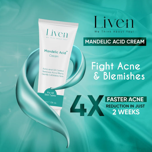 Anti Acne Cream (Mandelic Acid 7%) - Liven Skincare