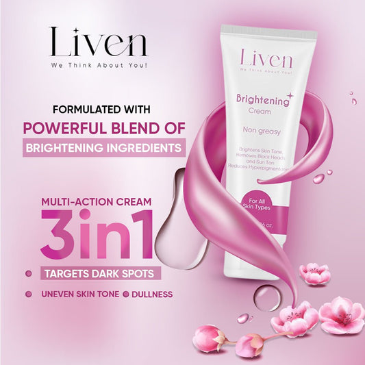 Brightening Cream - Liven Skincare