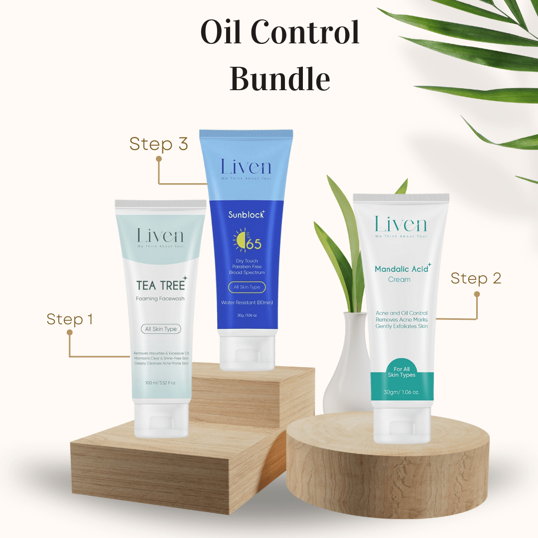Oil Control Bundle - Liven Skincare