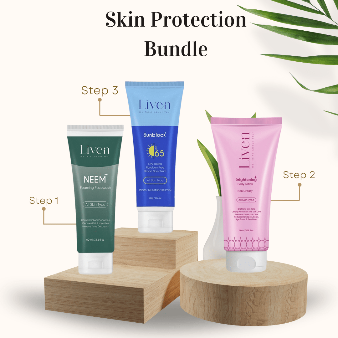 Skin Protection Bundle - Liven Skincare