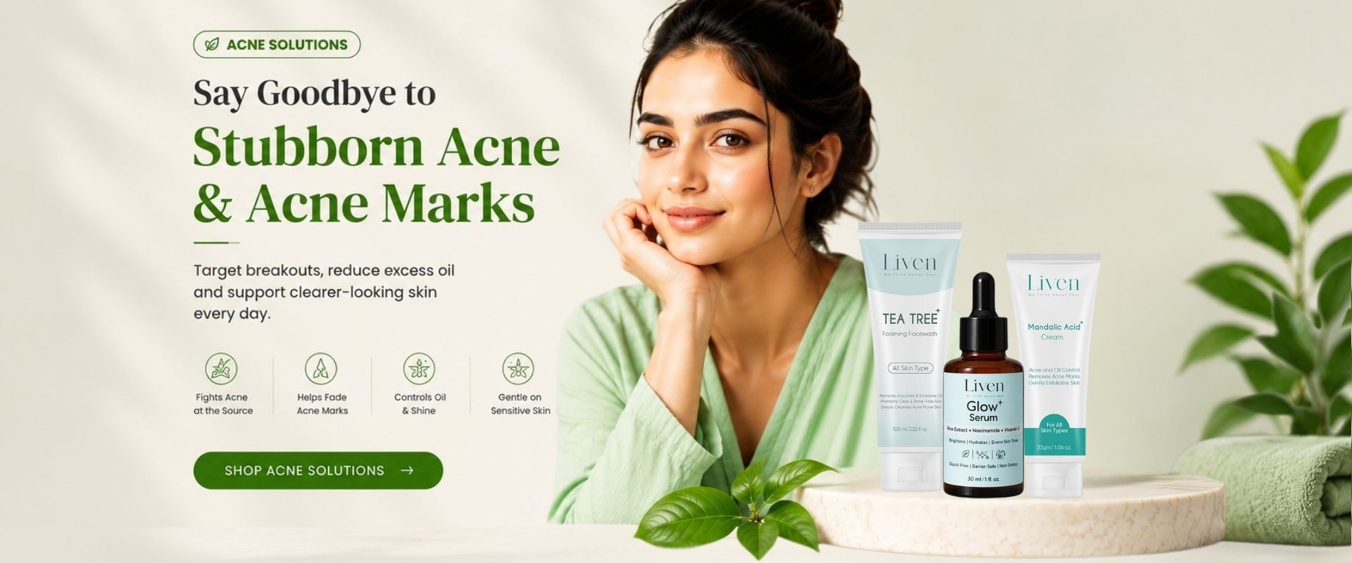 Acne solution Liven Skincare