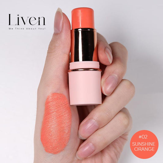 Liven Cream Blush Stick - #2 Sunshine Orange