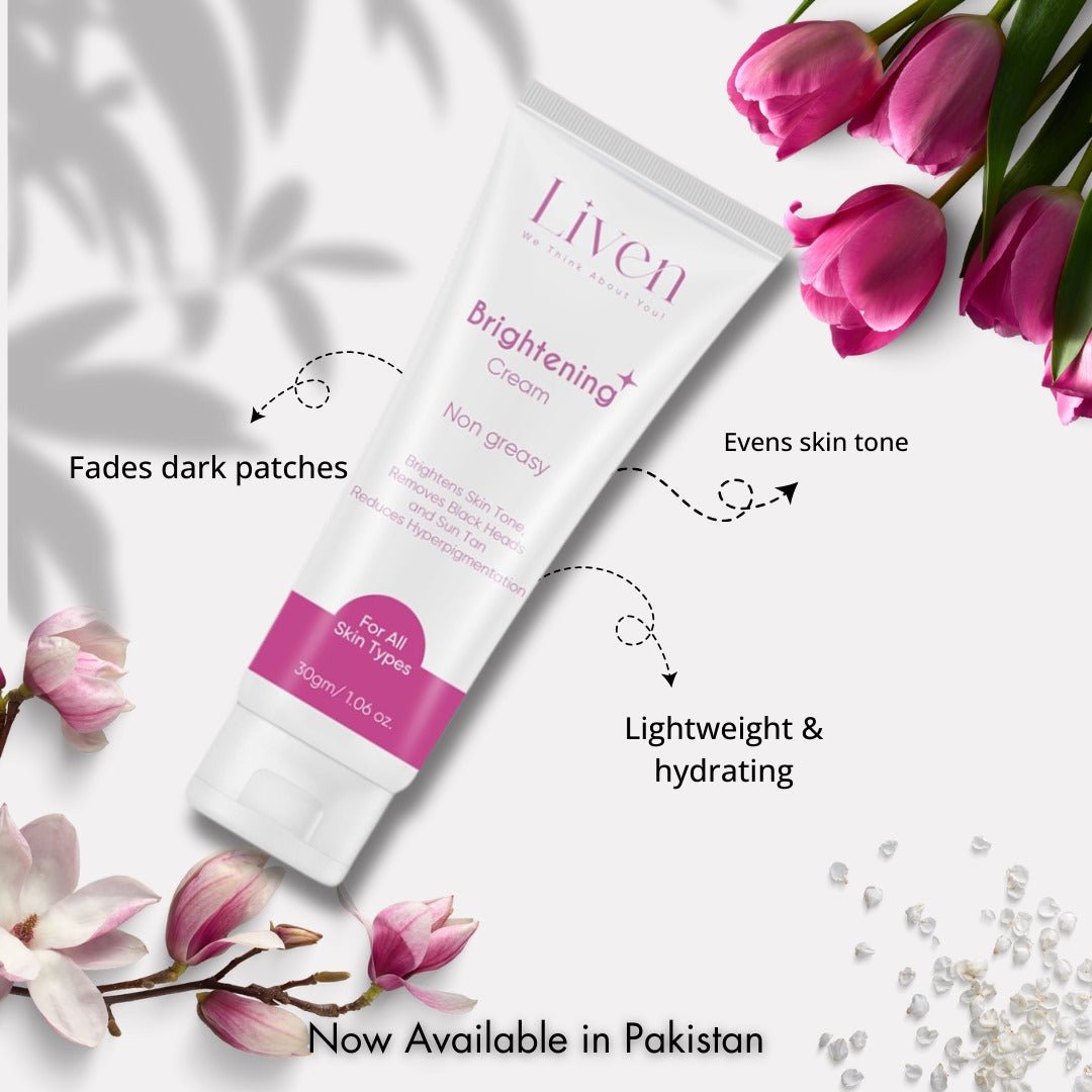Brightening Cream - Liven Skincare
