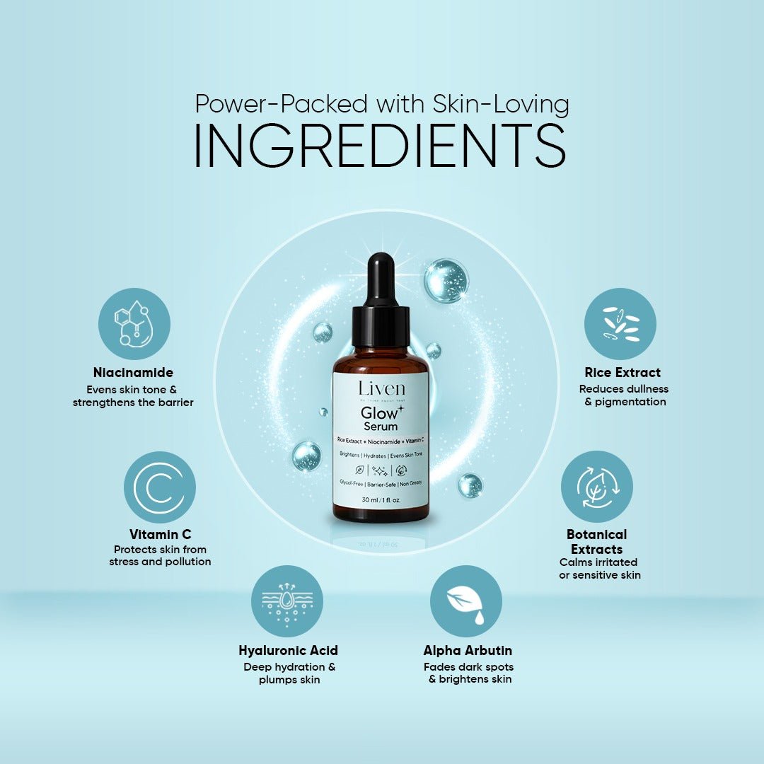 Glow Serum (30ml) - Liven Skincare